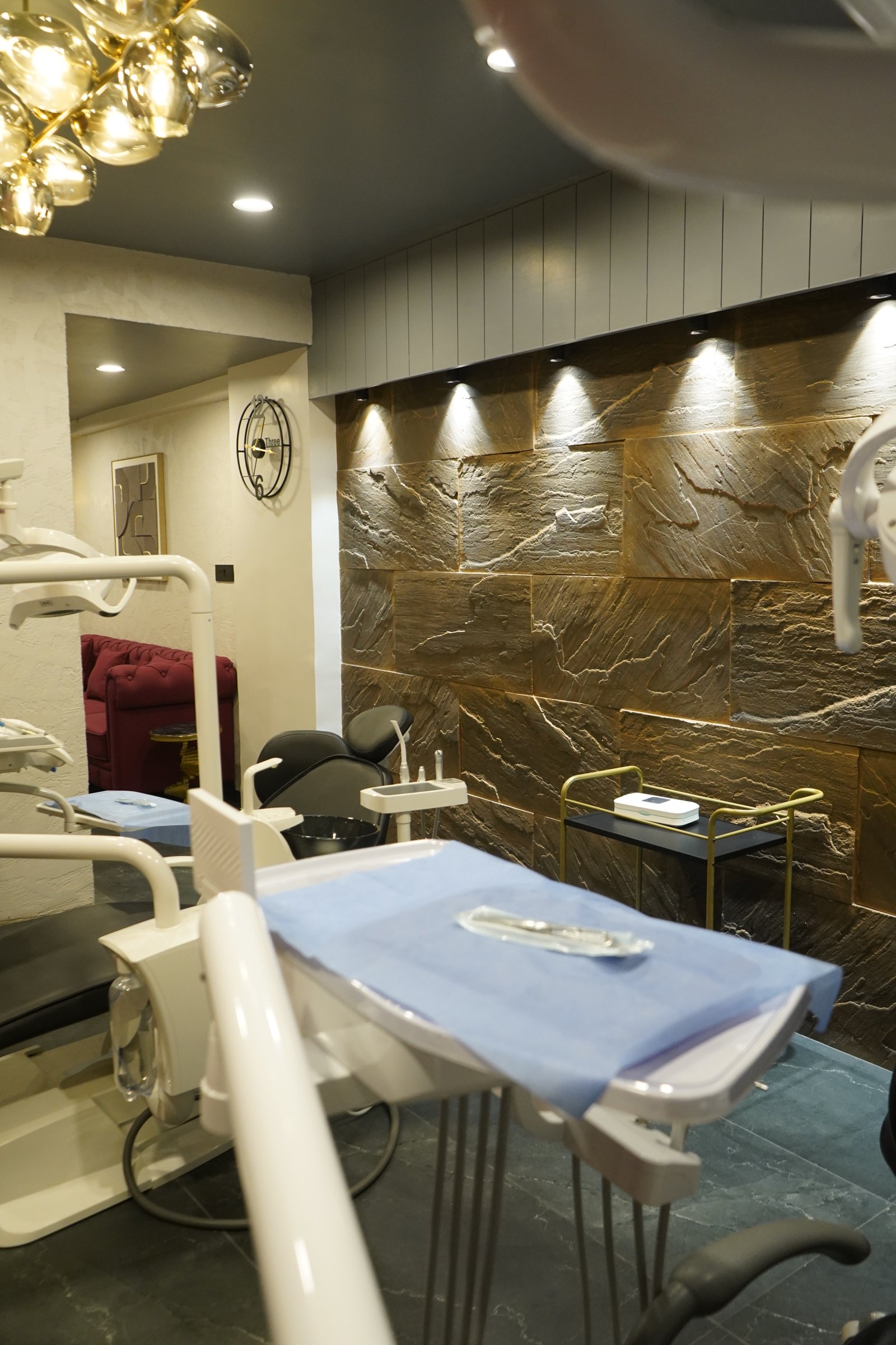 Boutique Patient Treatment Suite with Designer Ambience